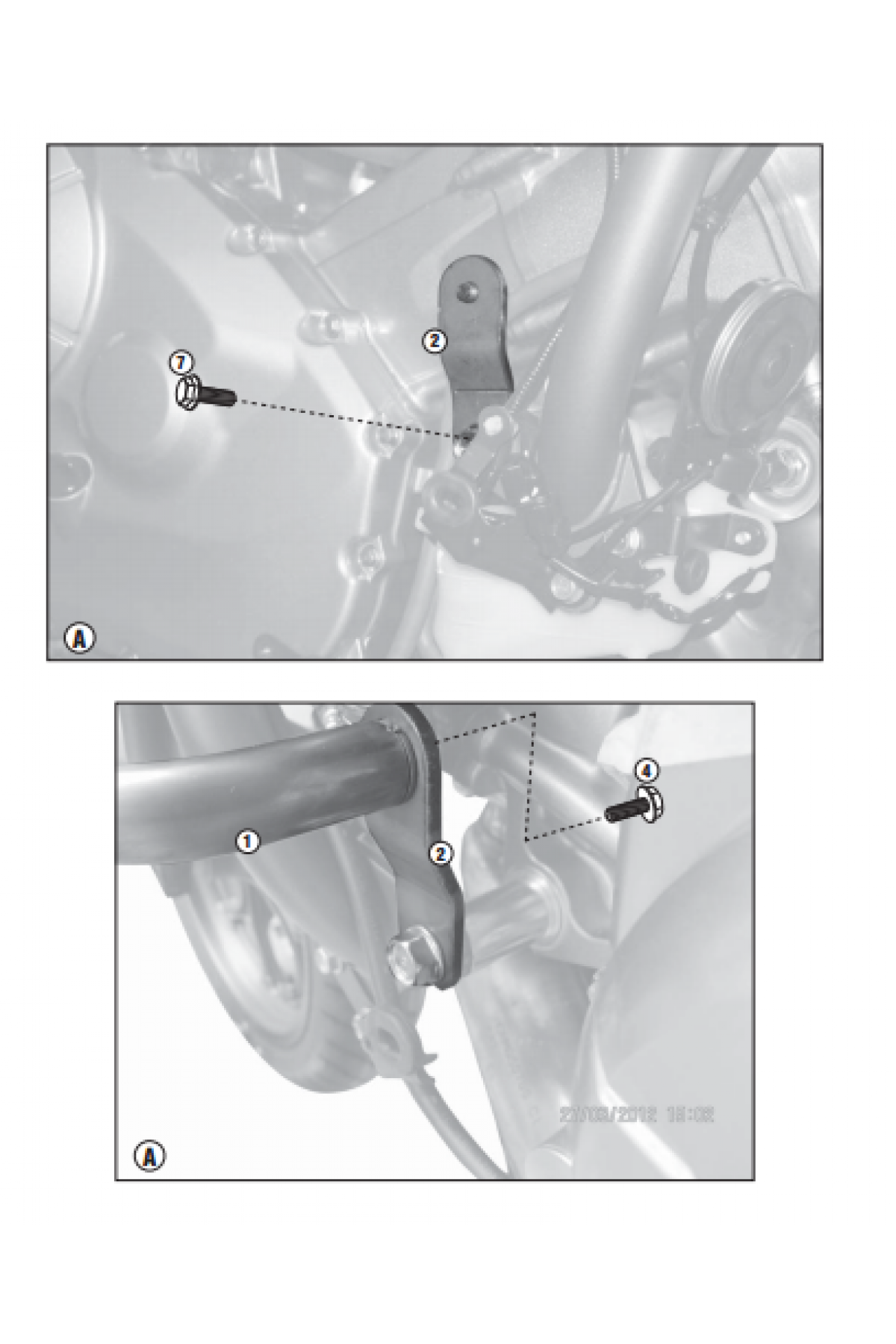 KAPPA KN1111 HONDA NC 700 X-S NC 750 X-S - NC 750 X-S DCT (12-20) KORUMA DEMİRİ