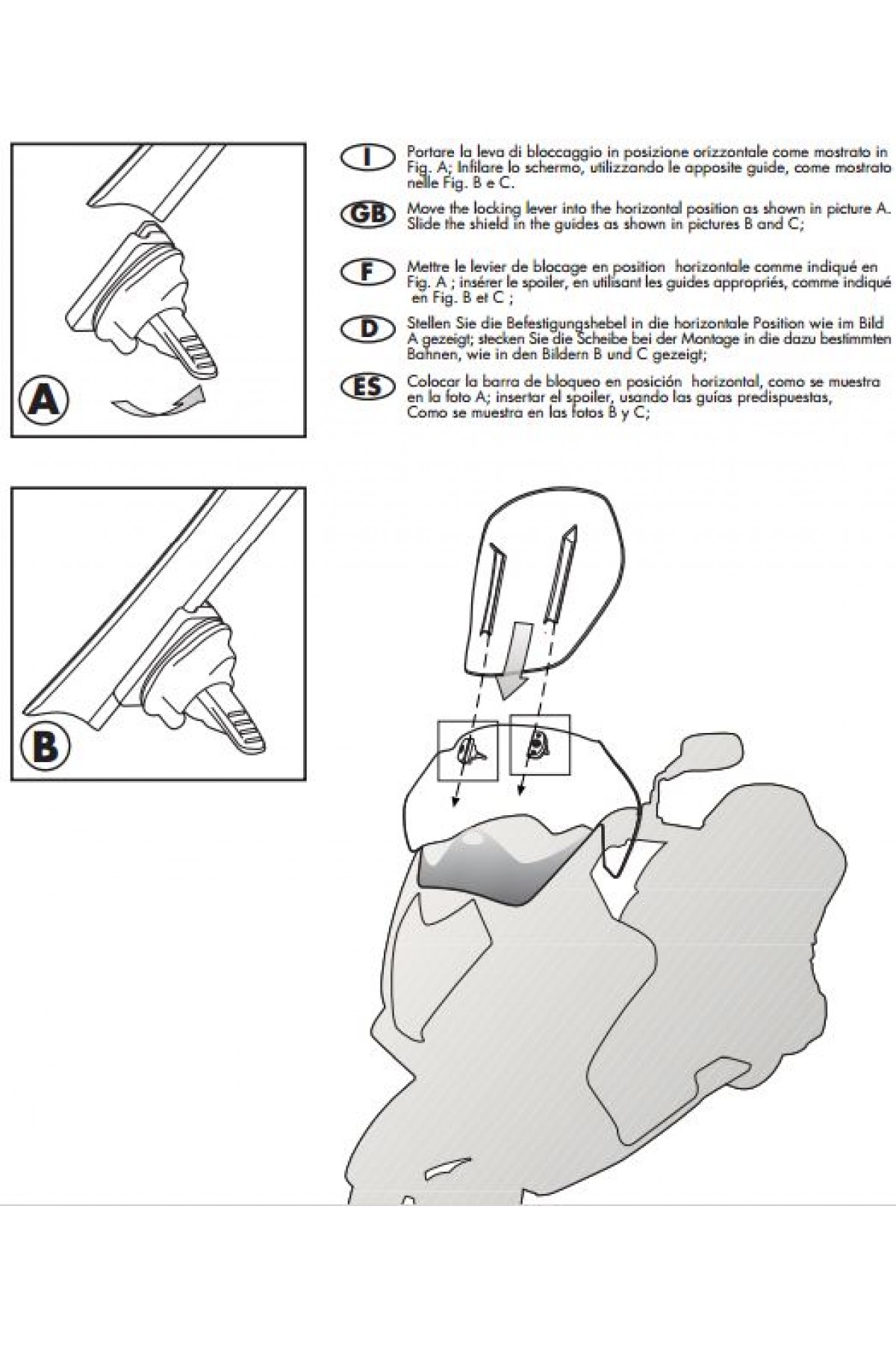 GIVI AF4105 KAWASAKI VERSYS 650 (15-16) -1000 (12-16) RÜZGAR SİPERLİK