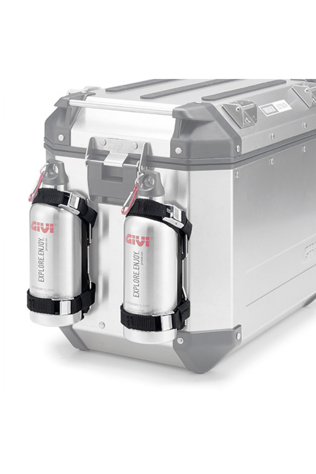 GIVI E162 ÇANTA ALUMINYUM TERMAL SULUK TAŞIYICI TREKKER OUTBACK 37-42-48-58 - TRK33 - TRK46