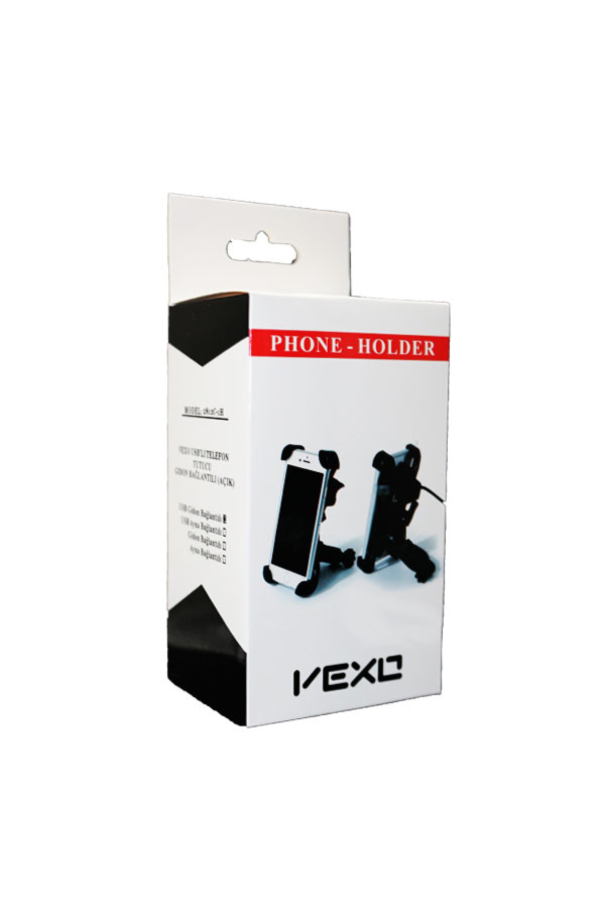 VEXO USBLI TELEFON TUTUCU GİDON BAĞLANTILI (2812C-1H AÇIK MODEL)