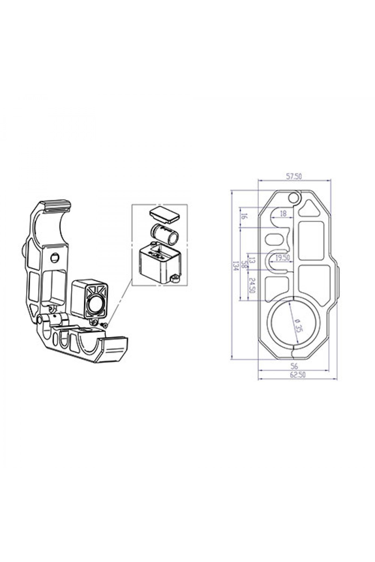 KOVIX KHL-B ALARMLI GİDON FREN KİLİT