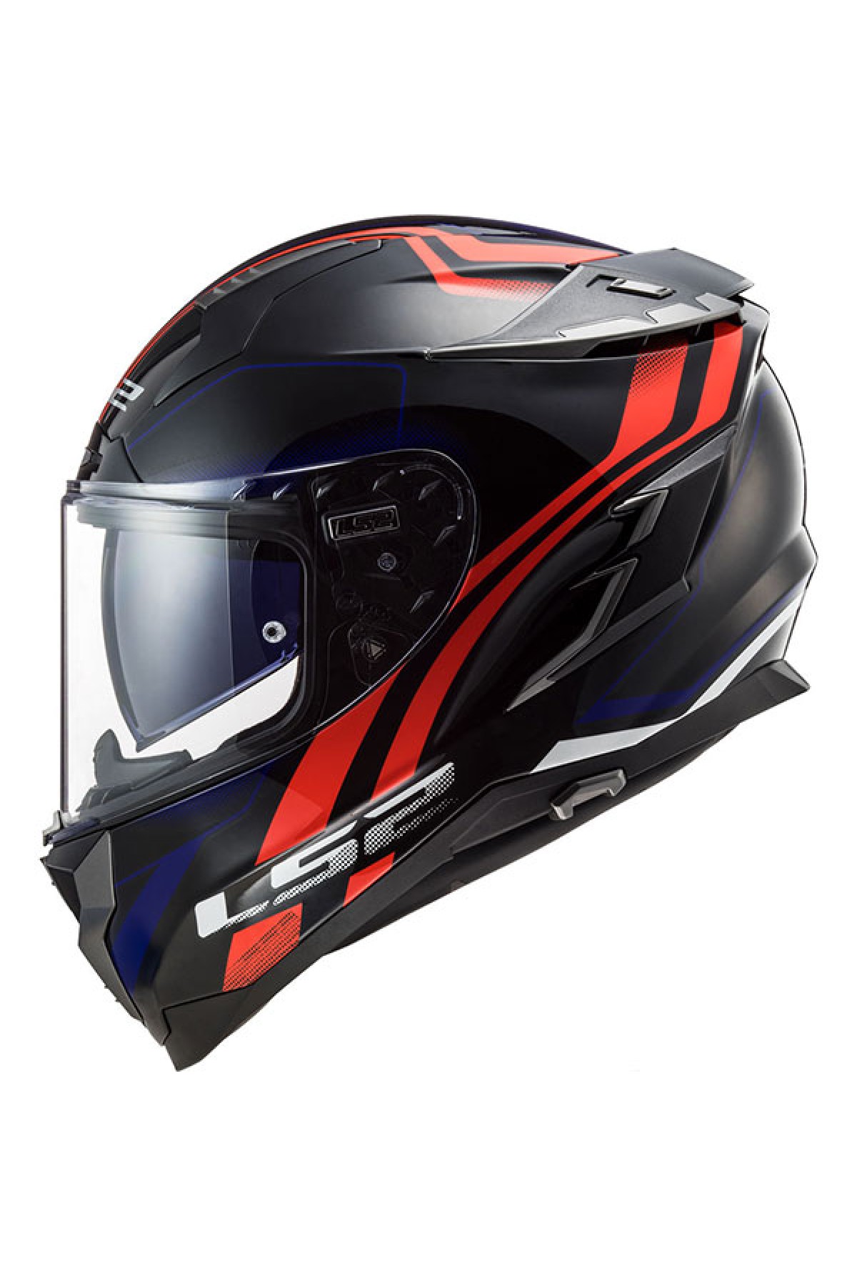 LS2 CHALLENGER PROPELLER KIRMIZI-MAVİ KASK