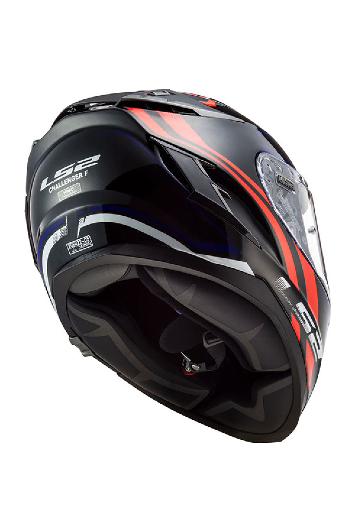 LS2 CHALLENGER PROPELLER KIRMIZI-MAVİ KASK