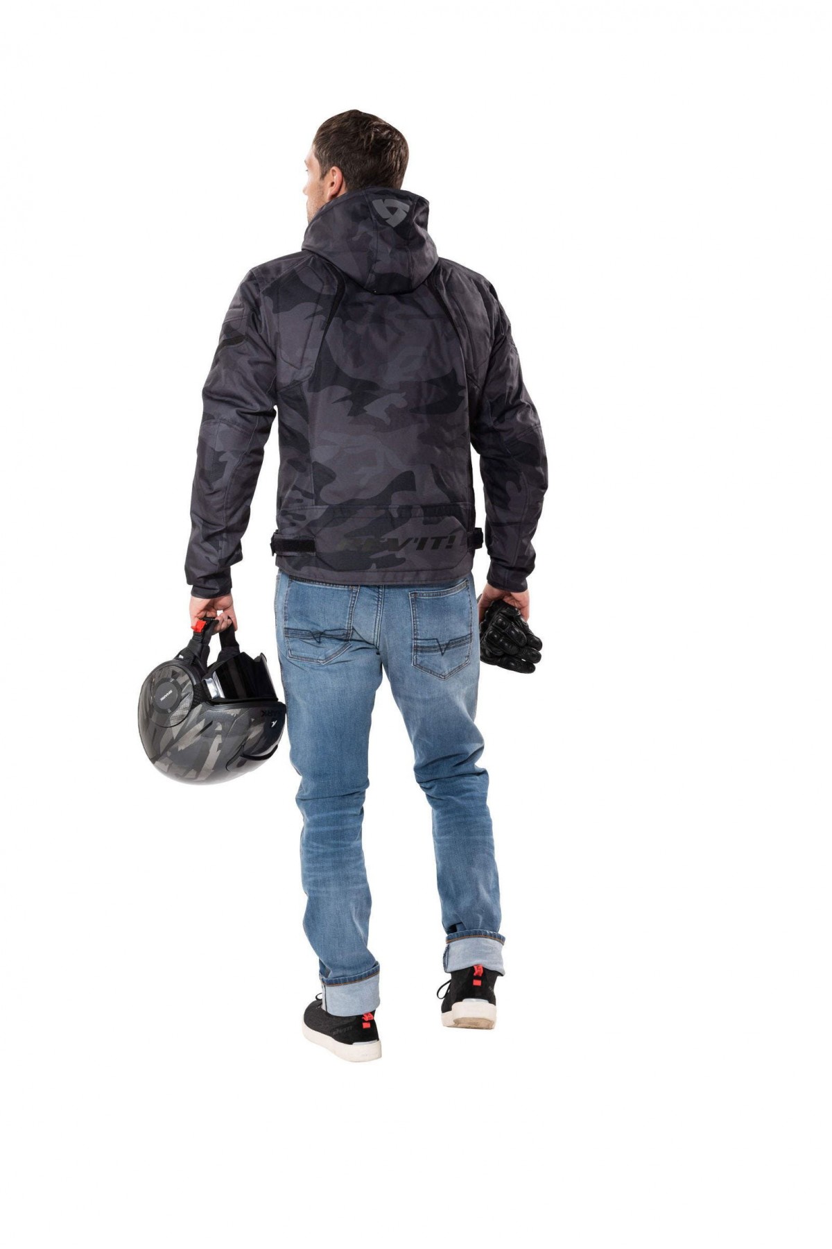 REVIT FLARE 2 MONT CAMO SİYAH-GRİ