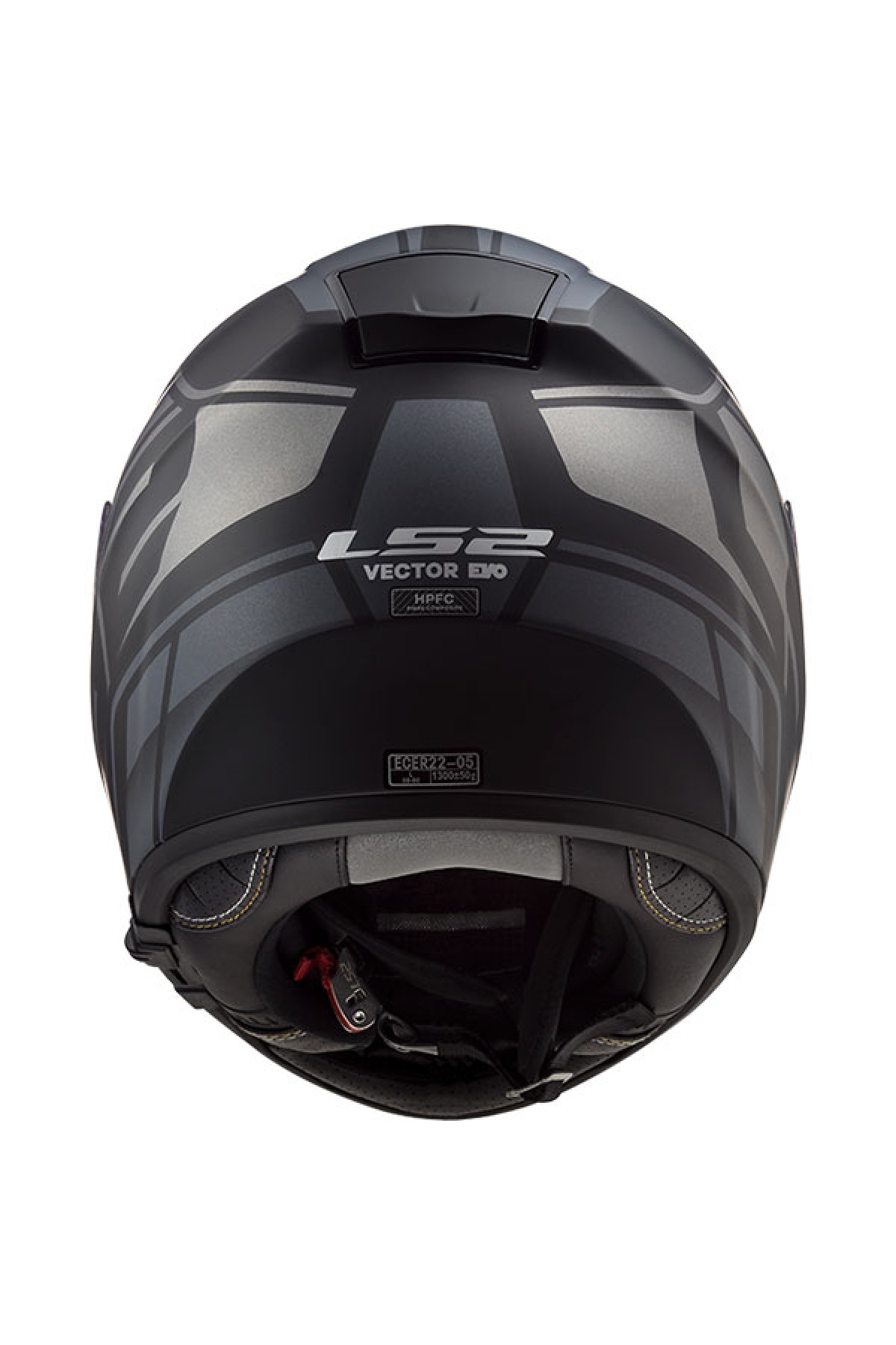 LS2 VECTOR KRIPTON MAT SİYAH-TITANIUM KASK