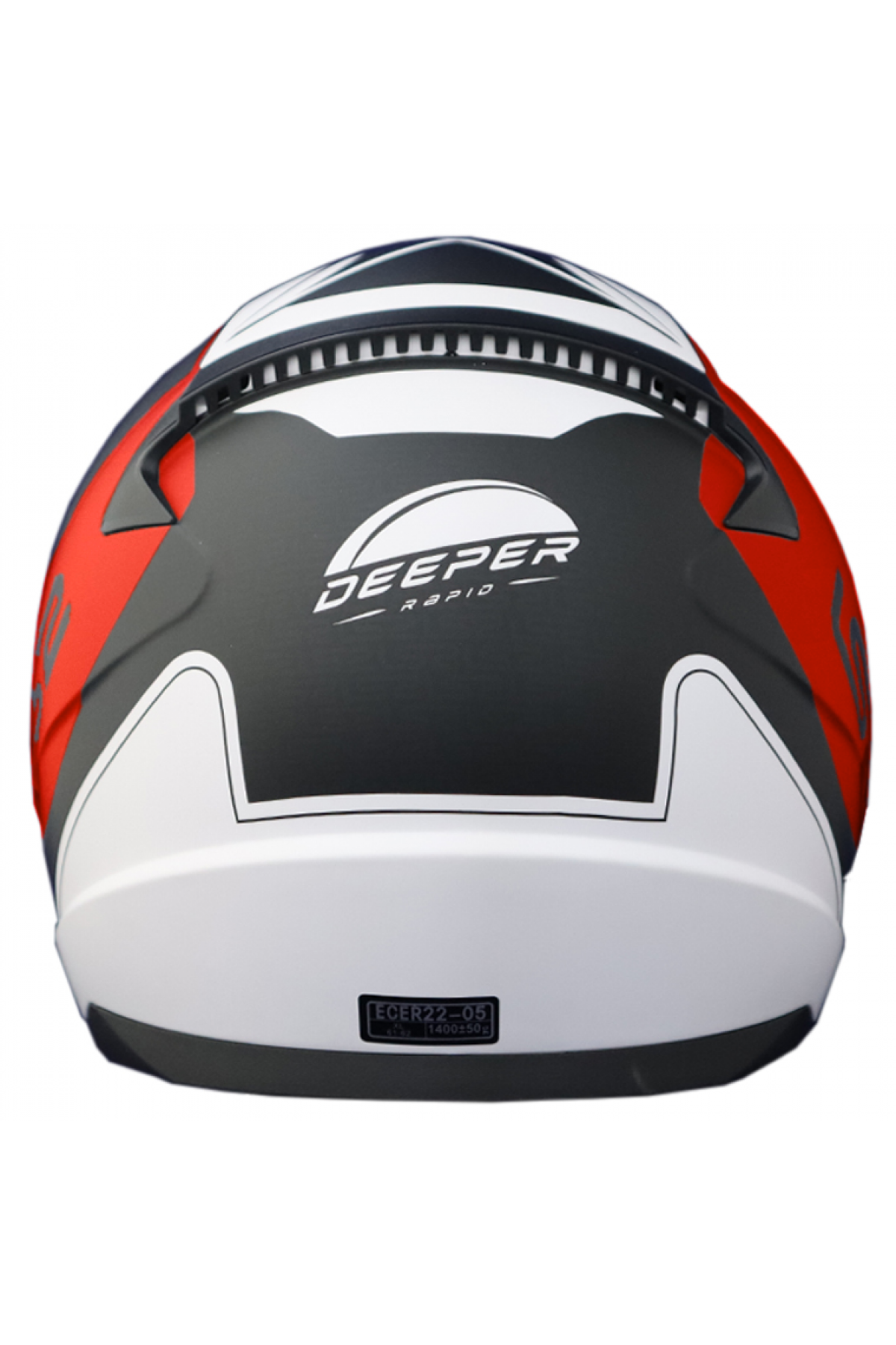 LS2 RAPID DEEPER MAT KIRMIZI-SİYAH KASK