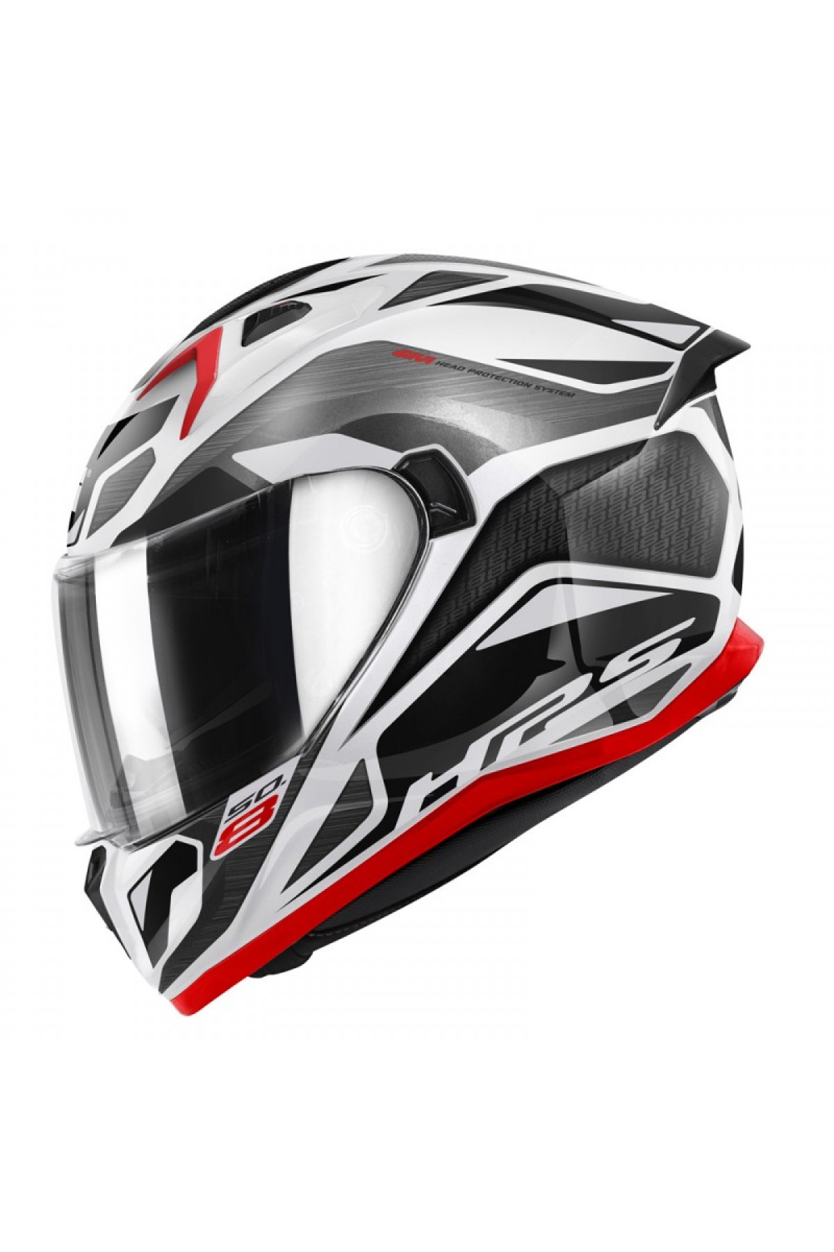 GIVI 50.8 BRAVE BEYAZ-TITANIUM-SİYAH KASK